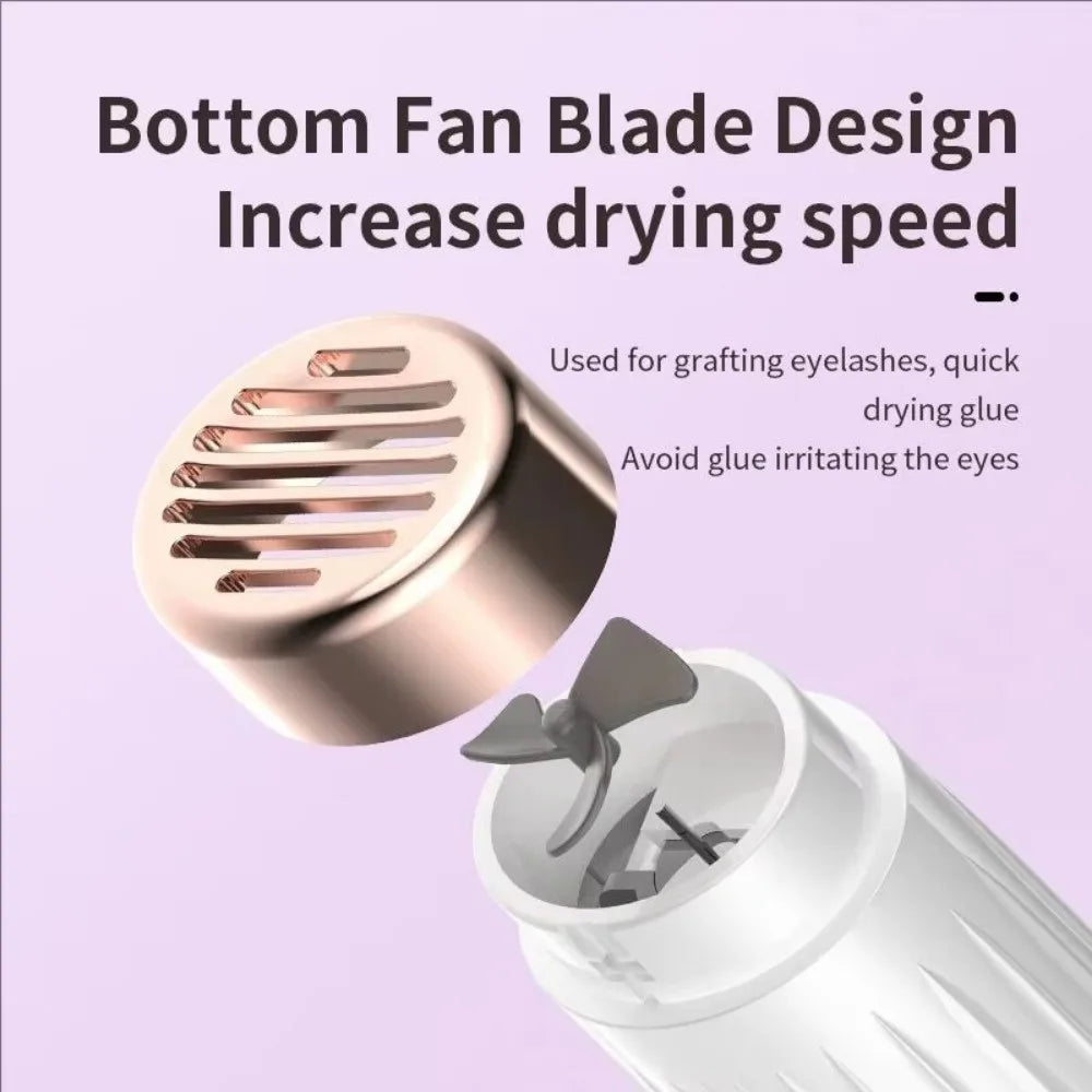 2 in1 Electric Eyelash Curler Rechargeable Anti-Burn Protection Heated Eyelash Curler Fast Heat Up Long-Lasting Curling