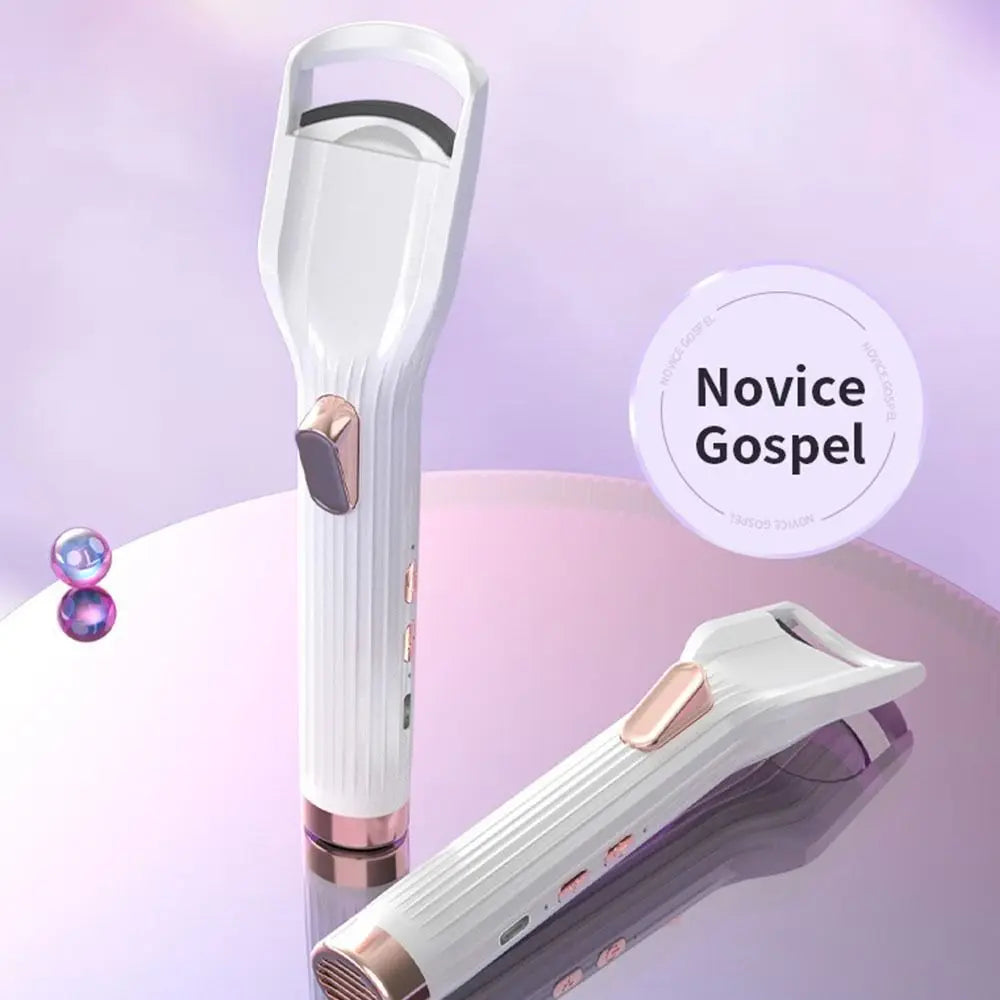 2 in1 Electric Eyelash Curler Rechargeable Anti-Burn Protection Heated Eyelash Curler Fast Heat Up Long-Lasting Curling